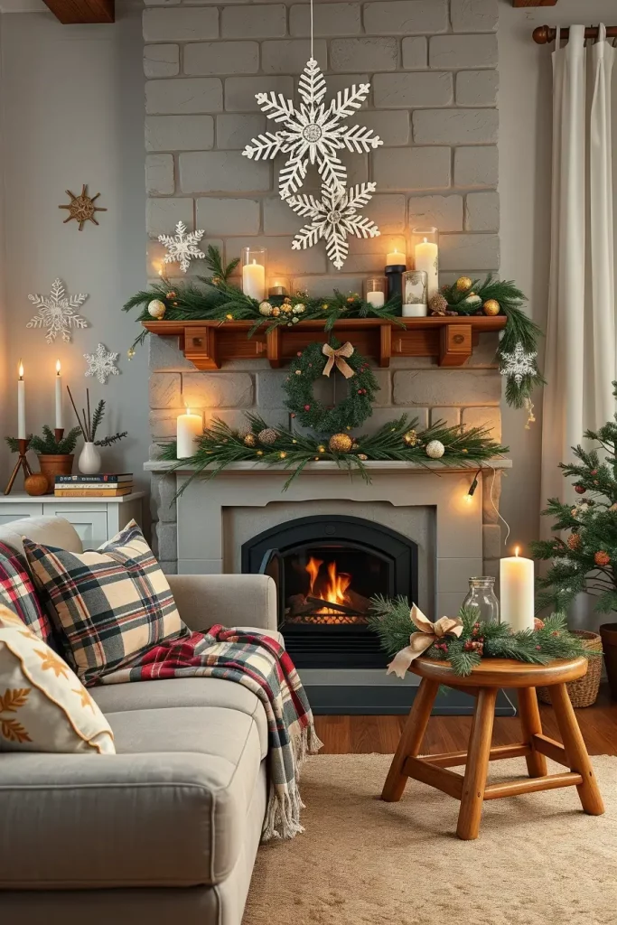Budget-Friendly Ways to Decorate a Christmas Fireplace
