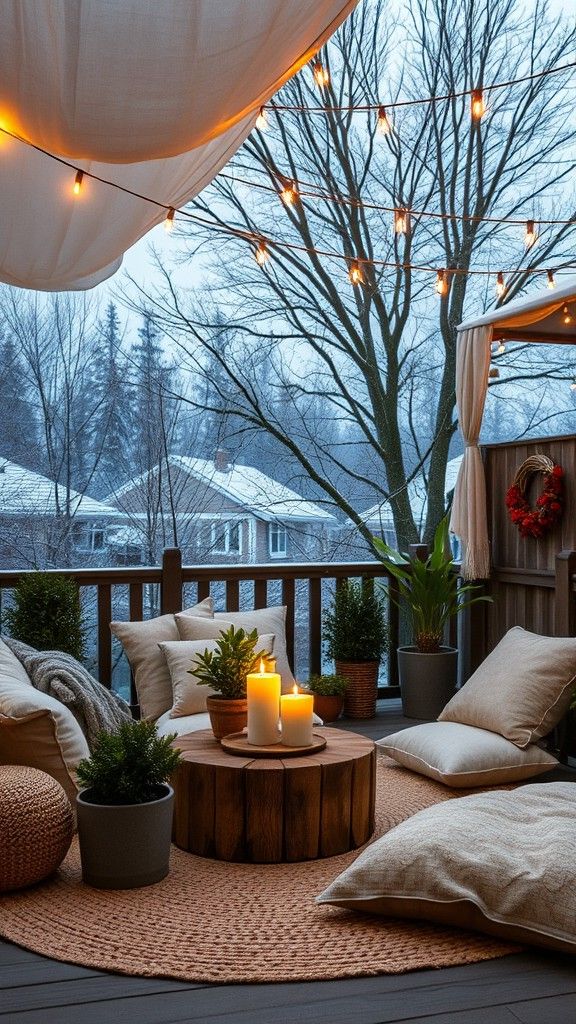 String Lights for a Cozy Glow