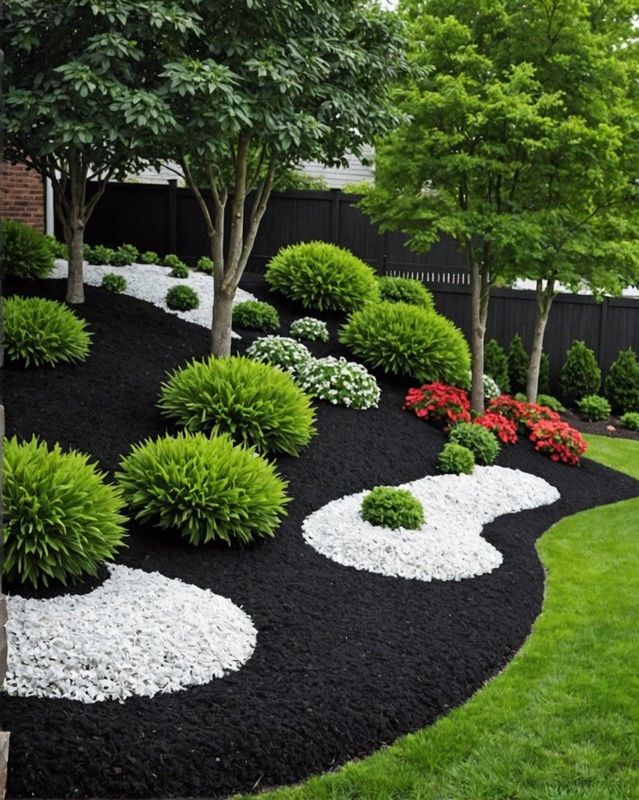 Black and White Landscape Design