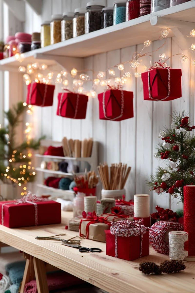 10. Mini Gift Boxes Strung on Lights - photo 2