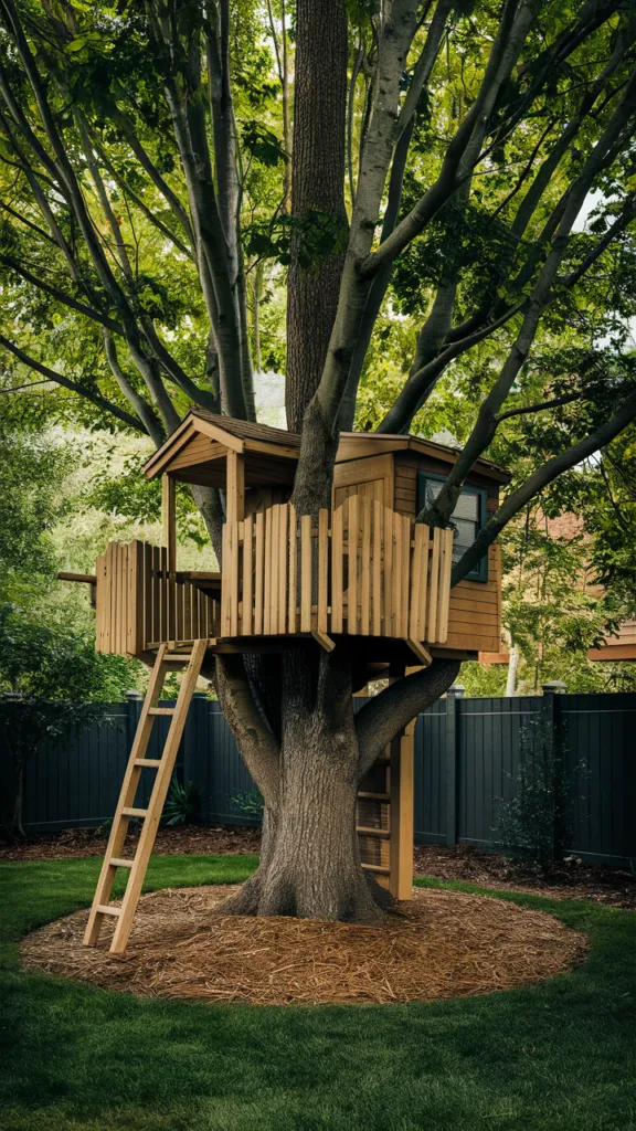 10) Build a Tree House for Kids