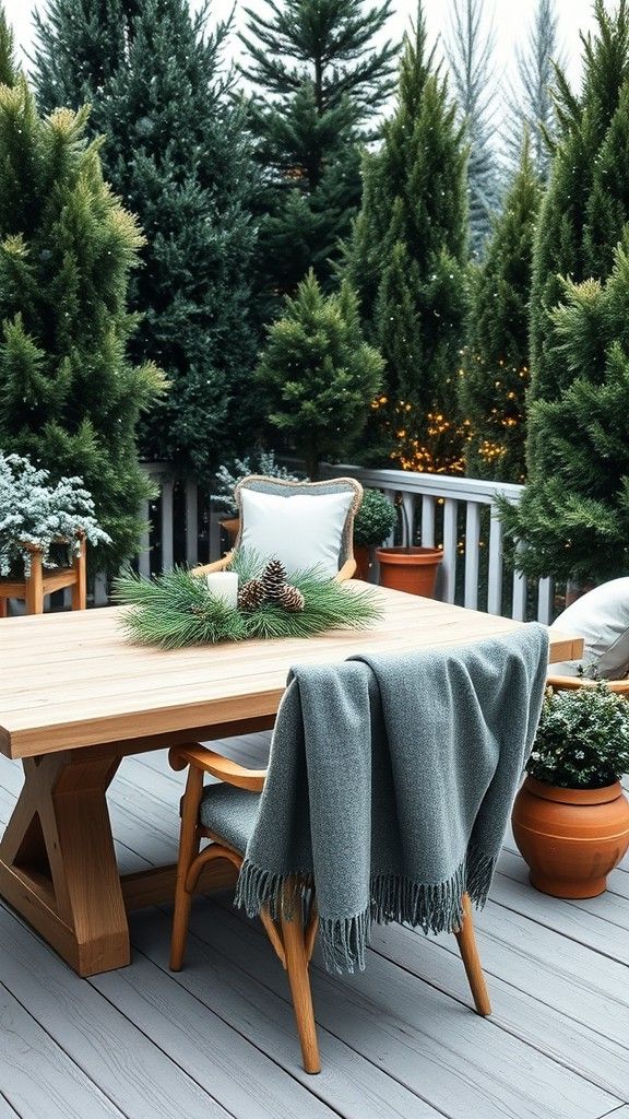 Evergreen Plants for Winter Color