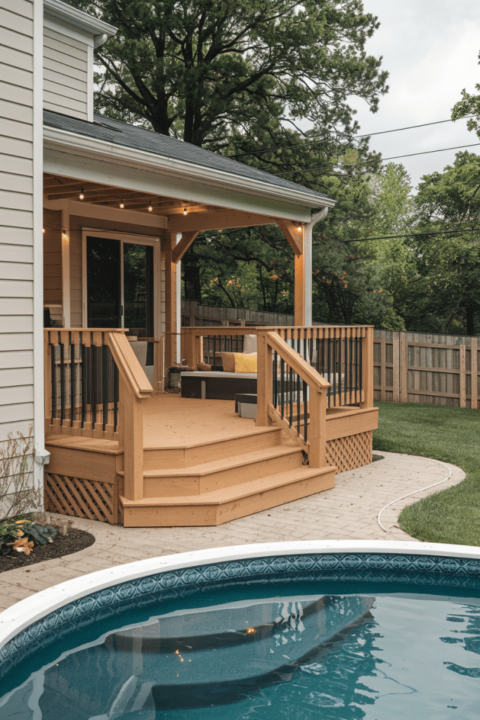 21. Small Connector Deck for Porch Access