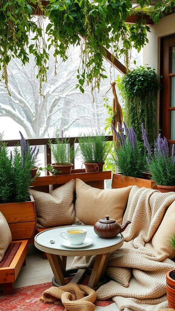 Aromatic Plants for a Relaxing Patio
