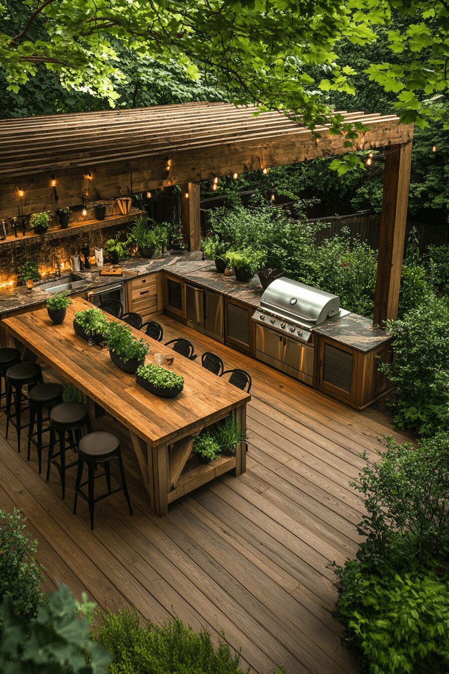 Revamp Your Backyard with These 34 Stunning Outdoor Kitchen Ideas - photo 37