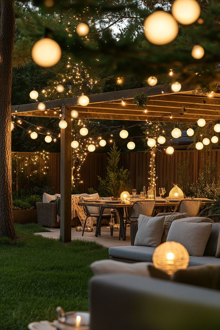 20 Creative String Light Hanging Ideas - photo 3