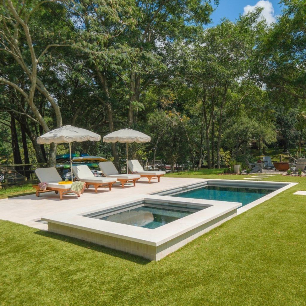 28. A Retreat With Two Backyard Pools