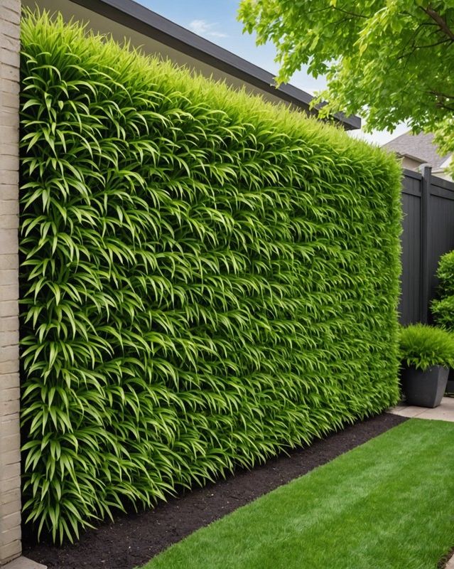 Growing a Lemongrass Hedge or Screen
