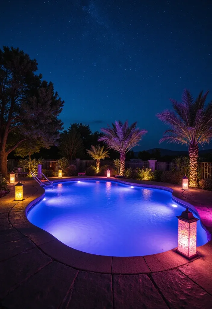11. Lighting for Nighttime Swims