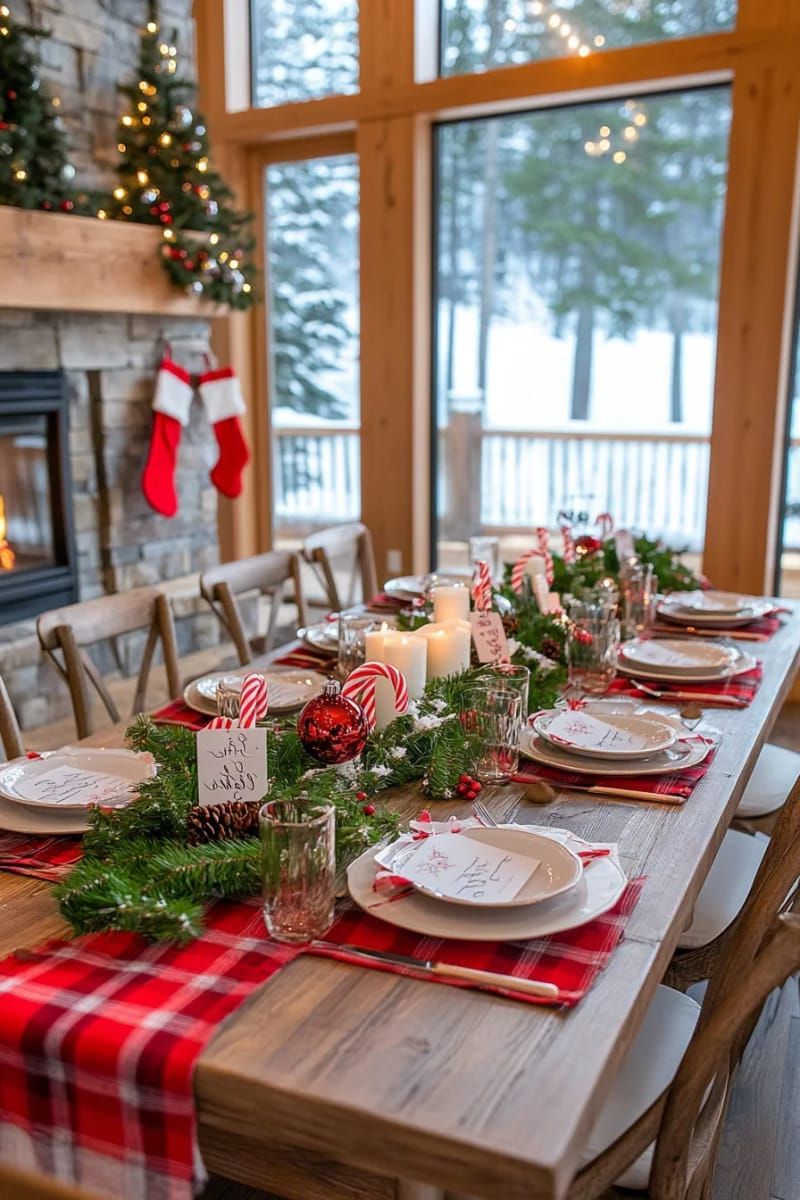 6. Candy Cane Place Card Holders with Tags - photo 2