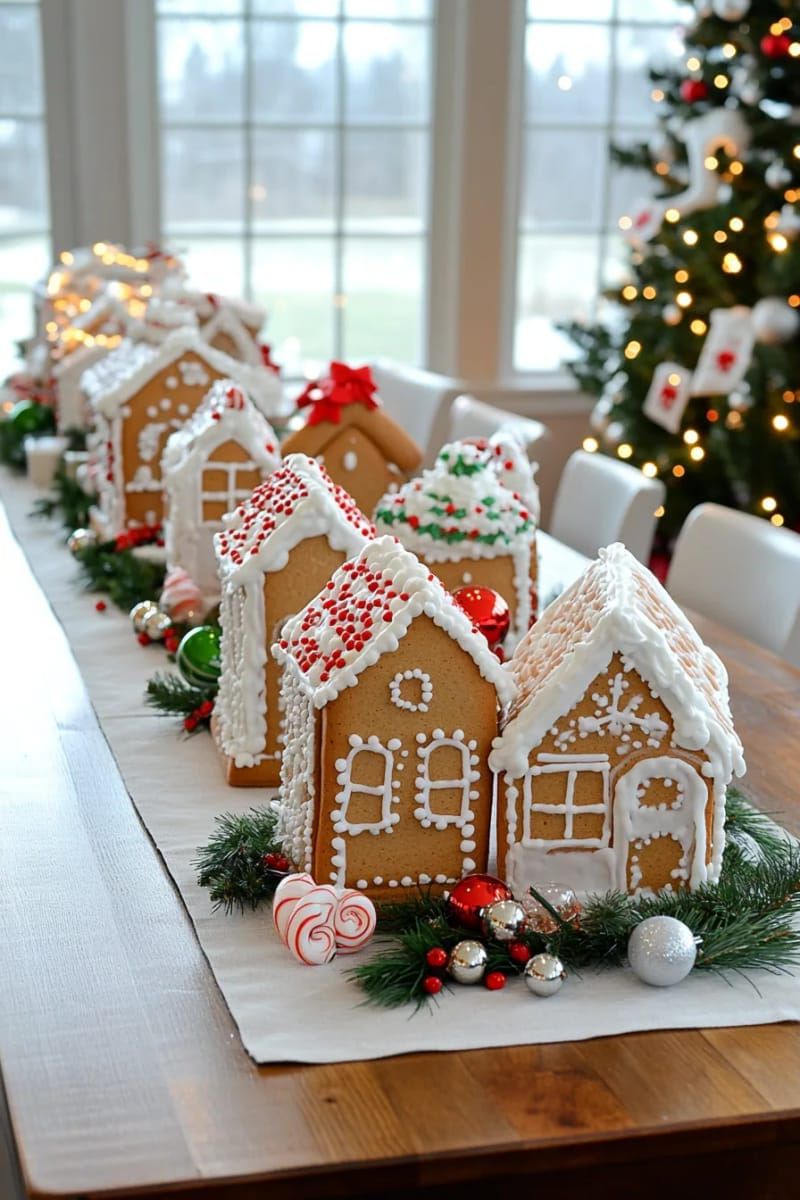 29. Gingerbread Houses as Edible Party Decor - photo 2