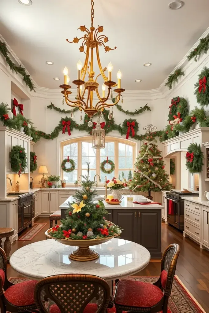 Christmas Decorating Concepts for Large Kitchens - photo 2