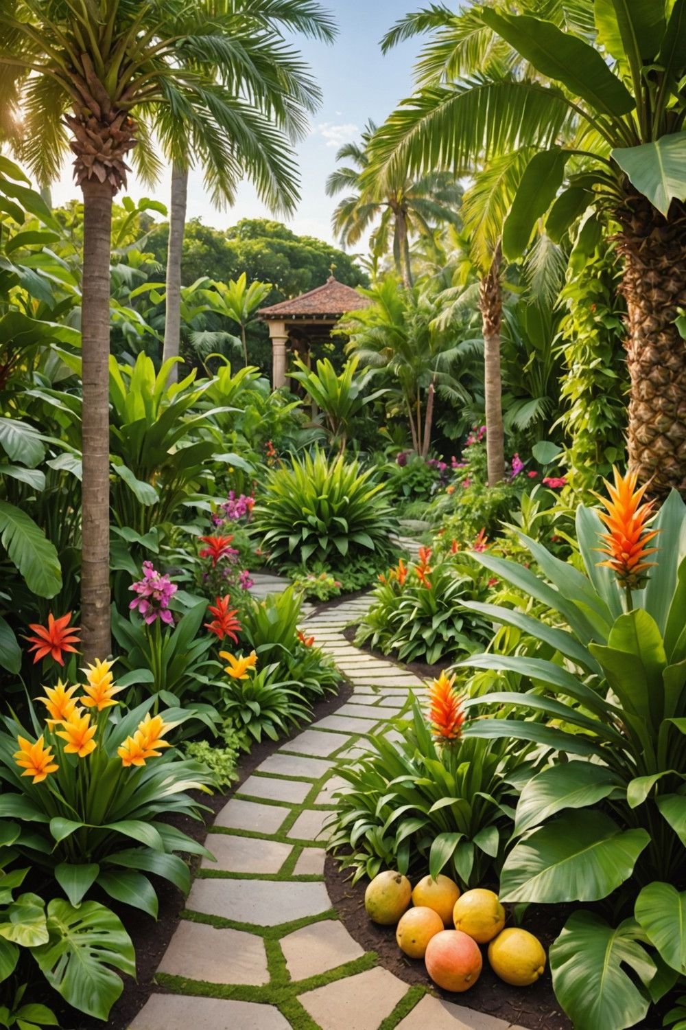 16. Grow an Edible Tropical Garden