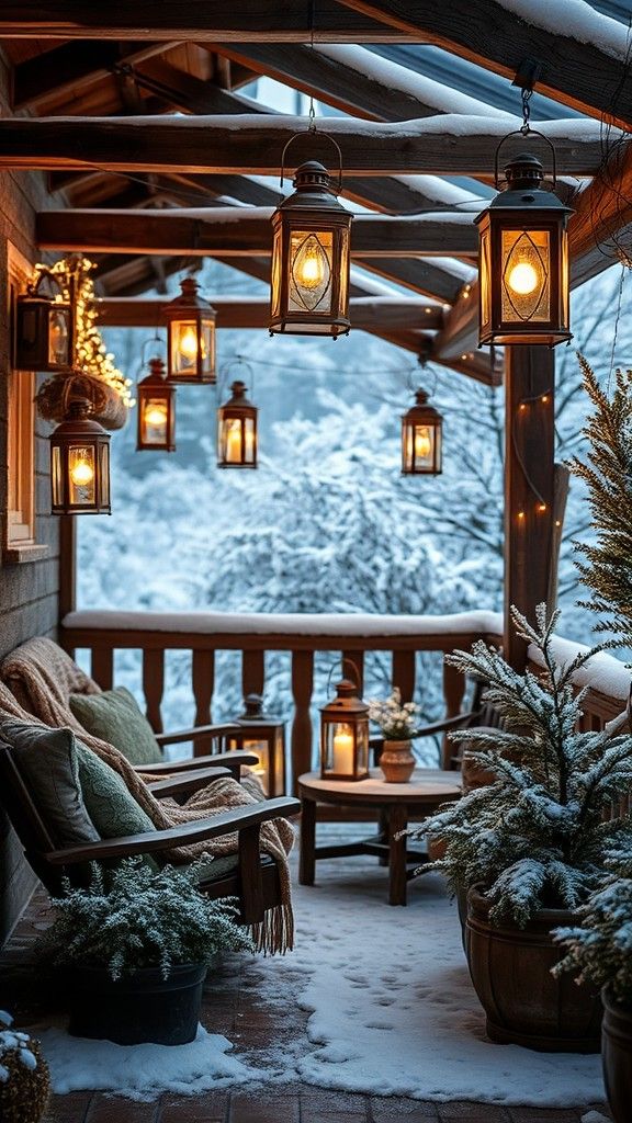 Bringing in Vintage Lanterns