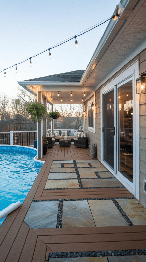 Connecting Your House to the Pool Deck