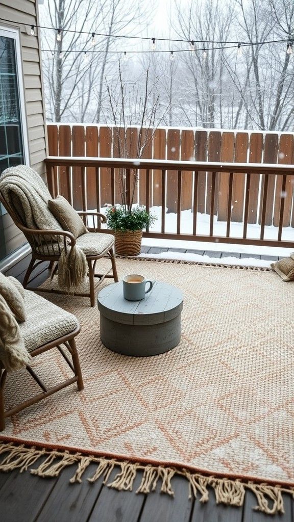 Layer in Cozy Area Rugs