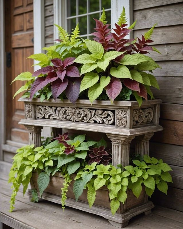 Rustic Wooden Planter Ideas