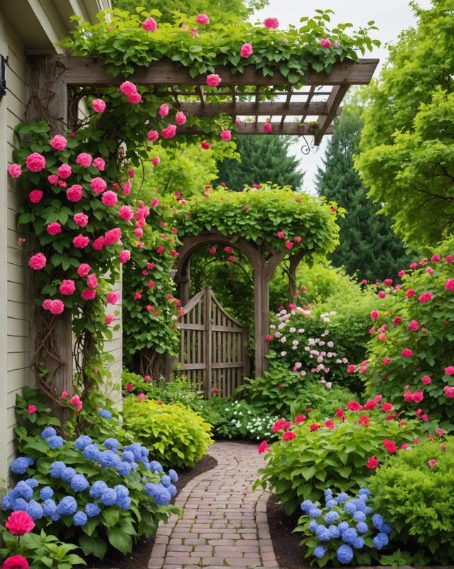 16) Adding a Focal Point With Garden Structures