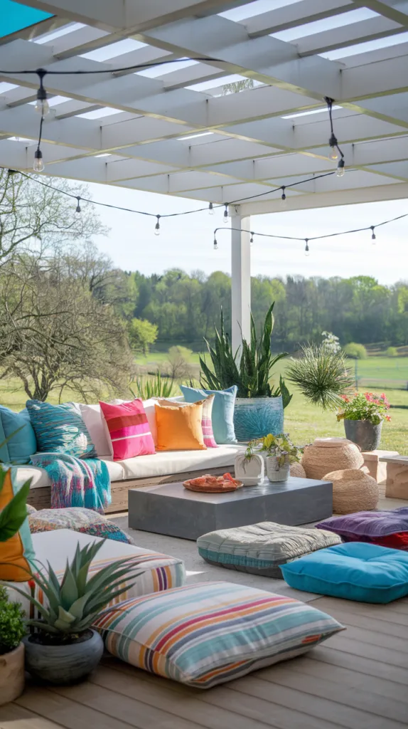 14 Add a Low Seating Nook