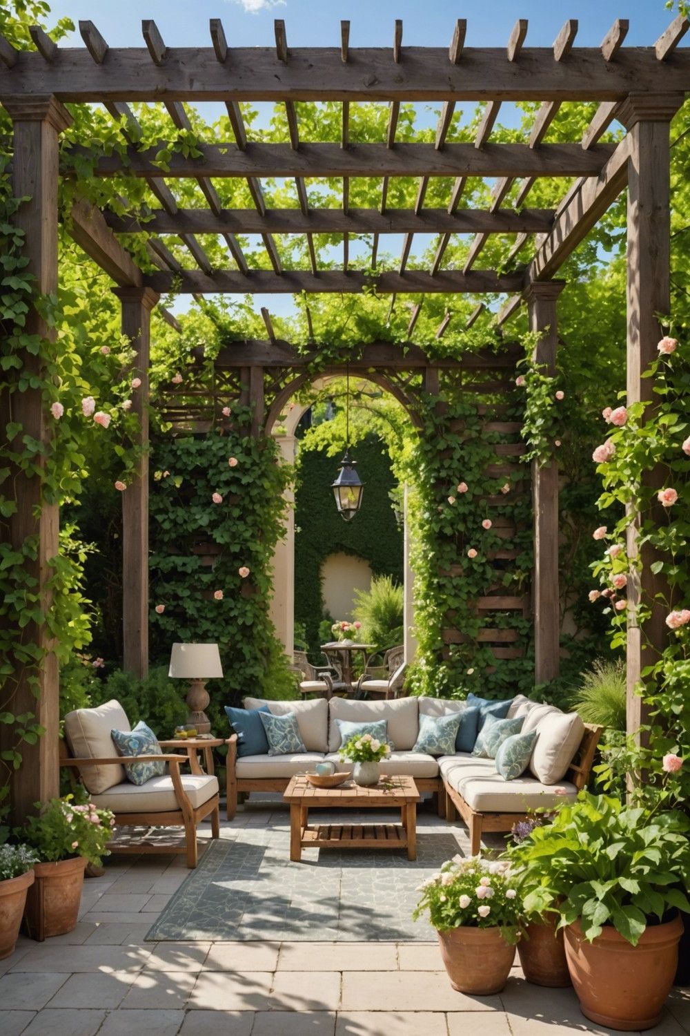 Building an Outdoor Room Pergola