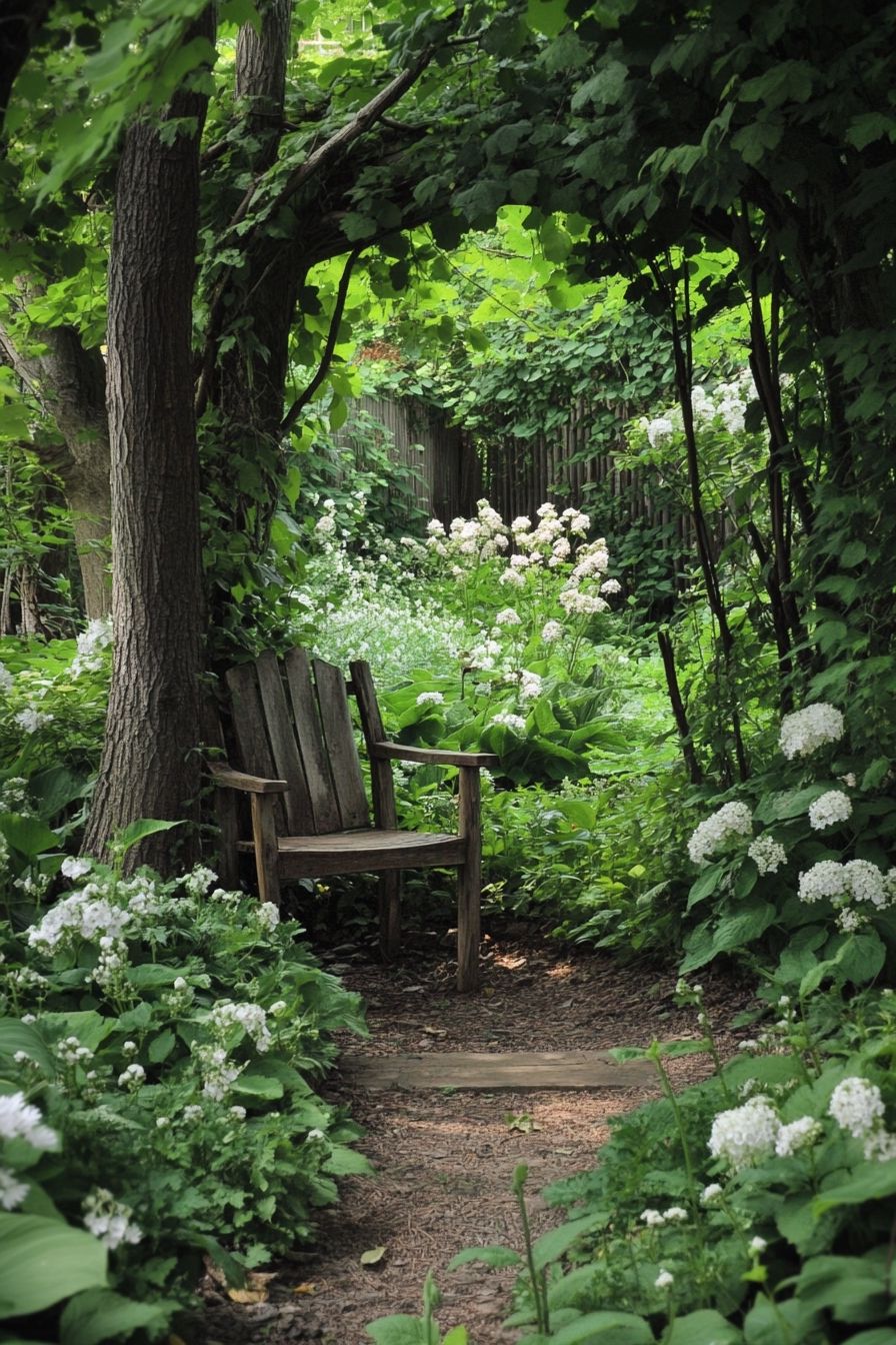 4. Fit a Chair Beneath the Canopy
