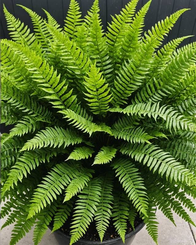 7. Boston Fern for Shower Steam