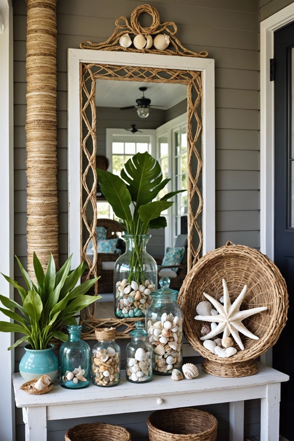 Bring Coastal Charm With Seashell Decor