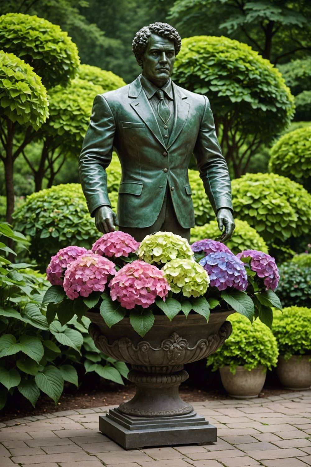 Creating a Hydrangea Focal Point
