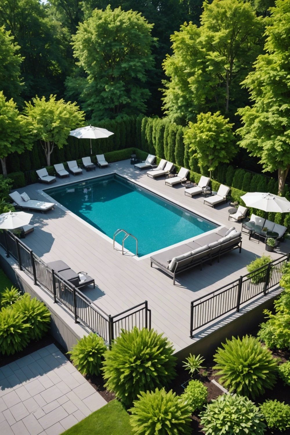 Sleek Metal Railings for a Modern Look