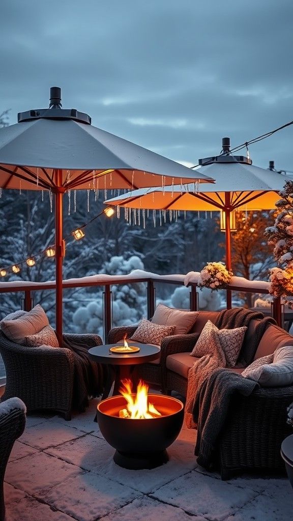 Heated Patio Umbrellas