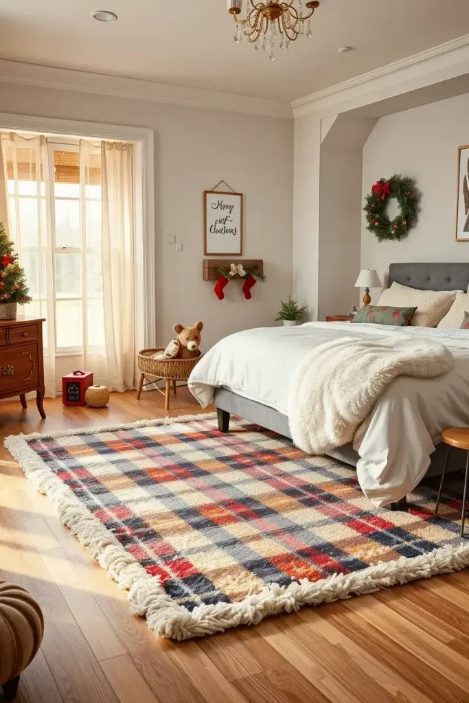 Layering Christmas Rugs and Carpets - photo 2