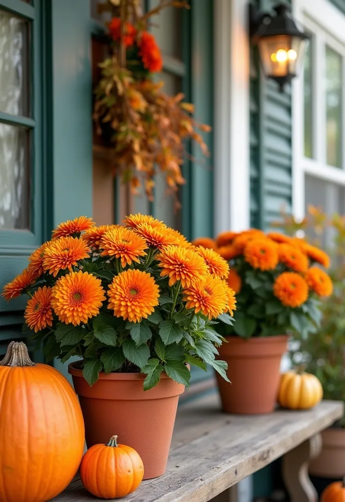 11. Best Fall Flowers for Porches