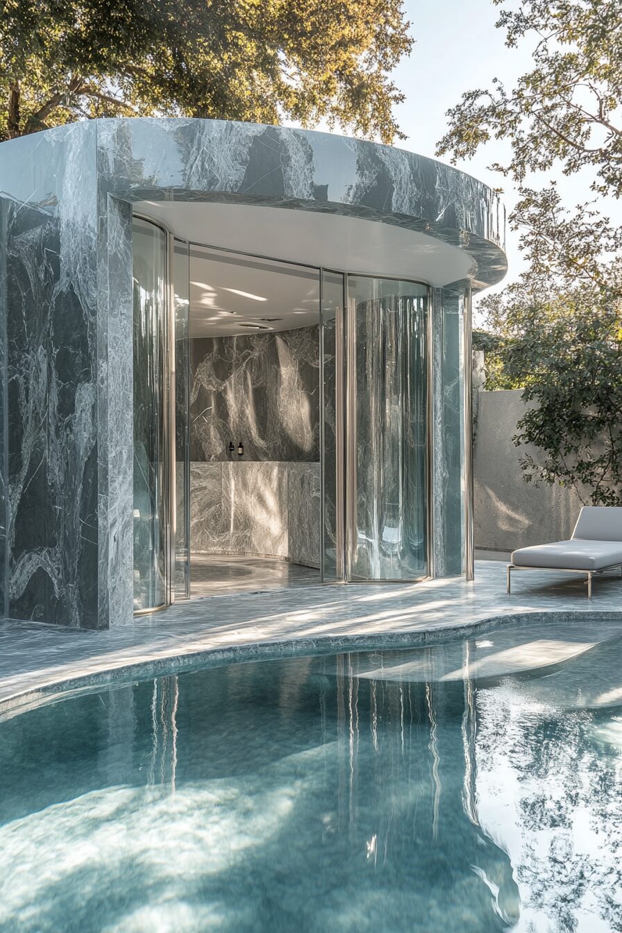 38 Tropical Modern Pool House Ideas - photo 34