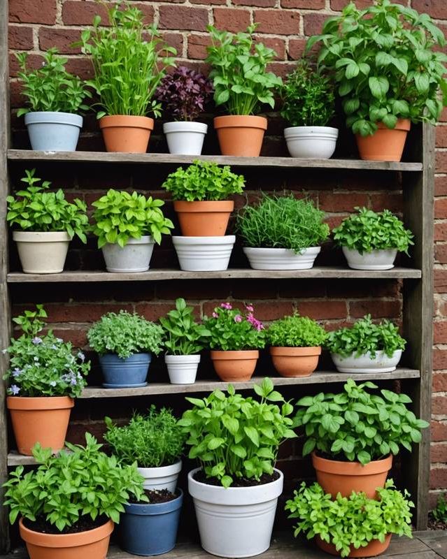 Patio Herb Garden Ideas
