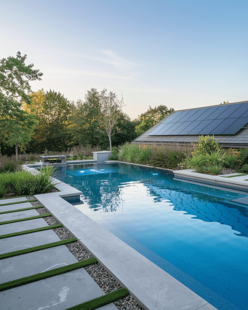 18. Smart Pool: Swim Sustainably with Solar Heat