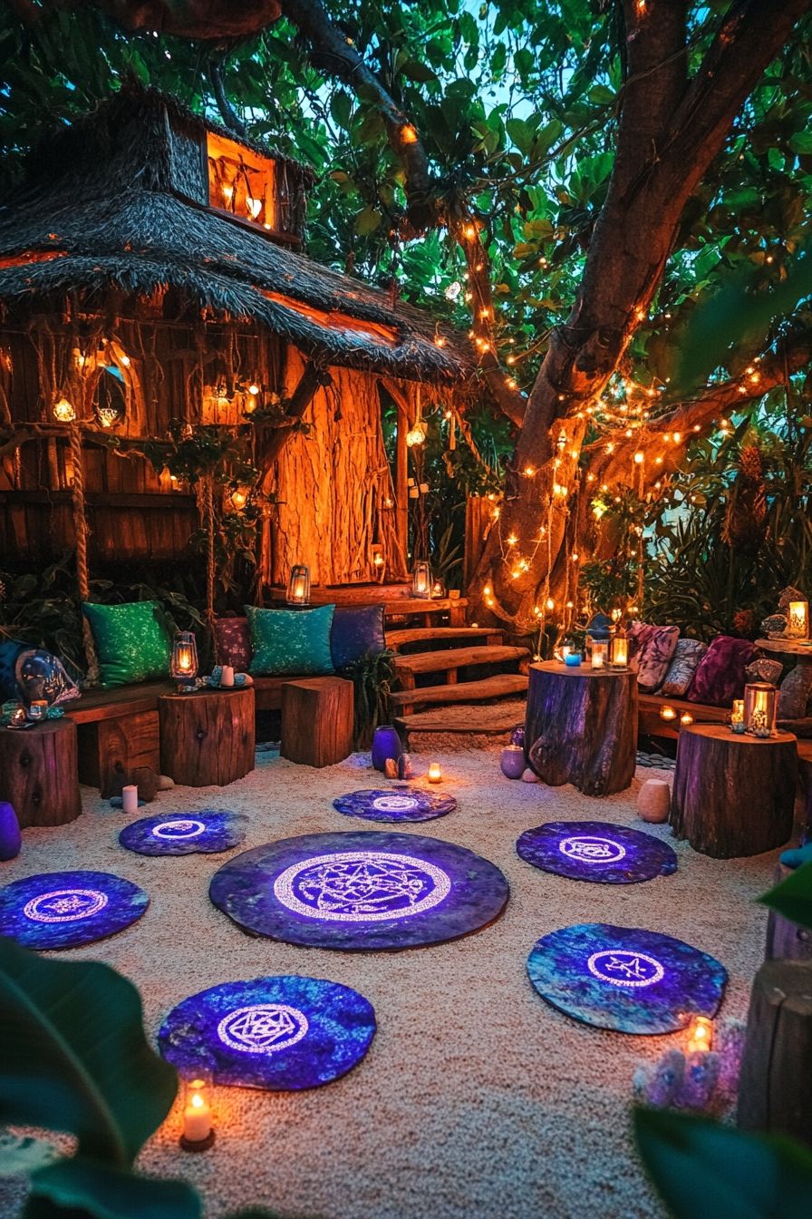 20 Spellbinding Backyard Ideas for a Witchy Outdoor Retreat - photo 16