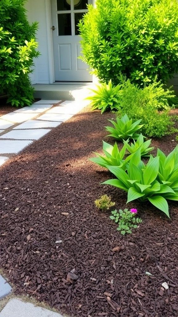 Use Mulch to Cover Bare Ground