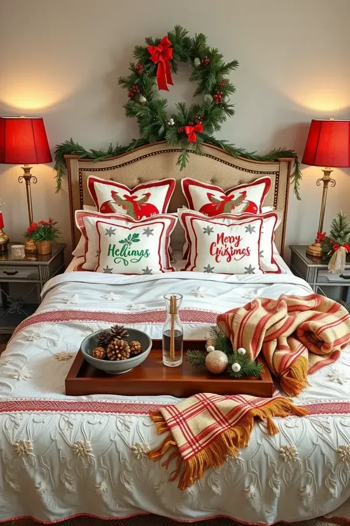 Last Details to Finish Your Christmas Bedroom