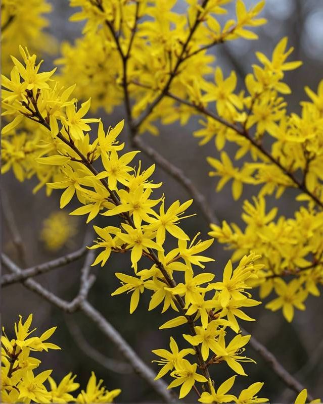 Forsythia for Early Spring Color