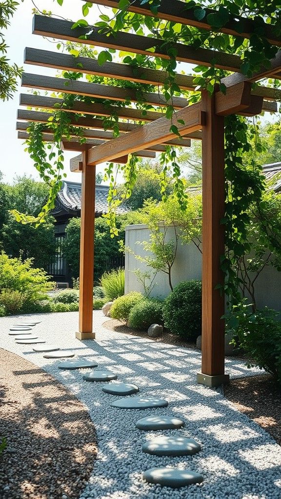 Build a Pergola with Climbing Vines