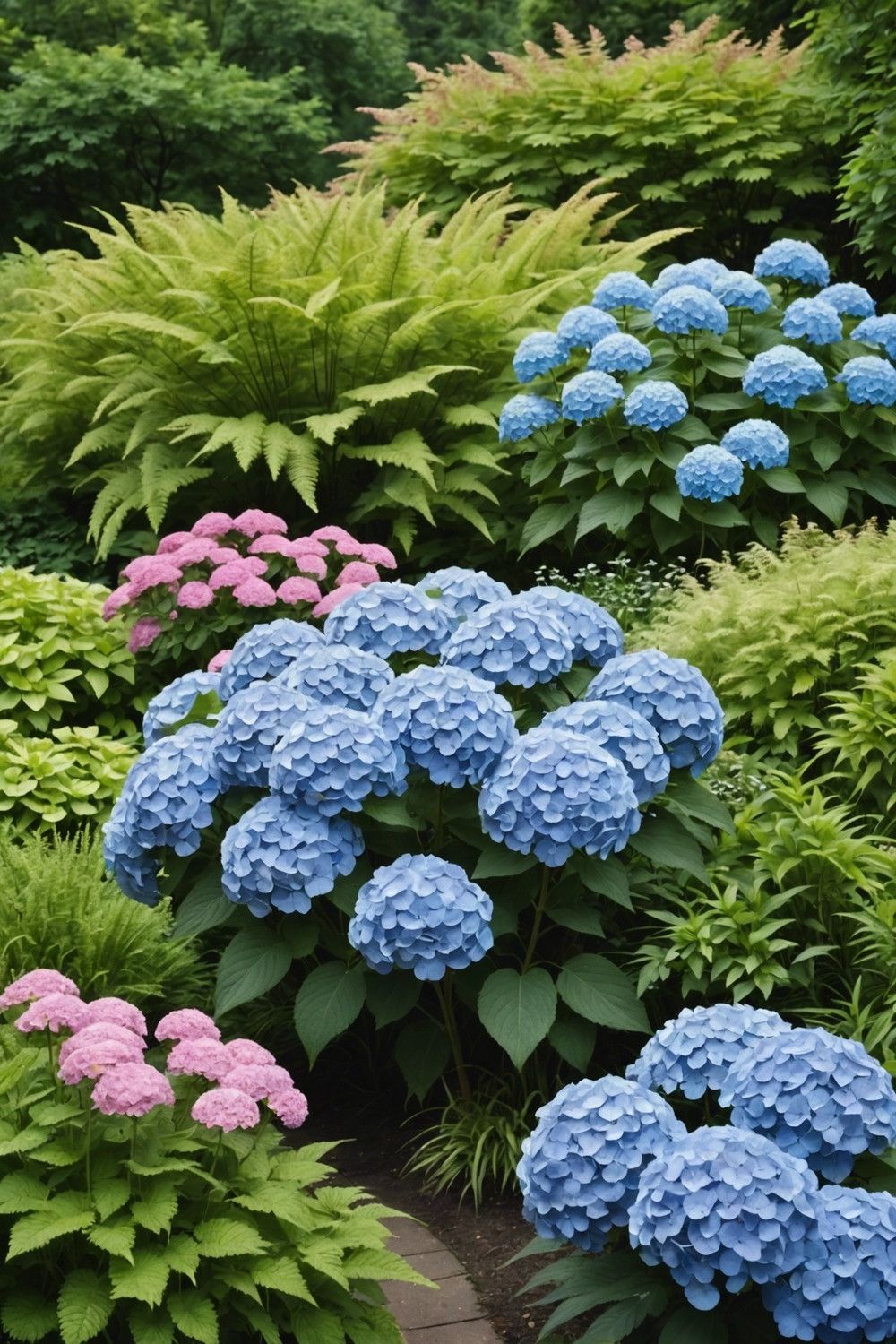 Creating a Well-Balanced Hydrangea Border
