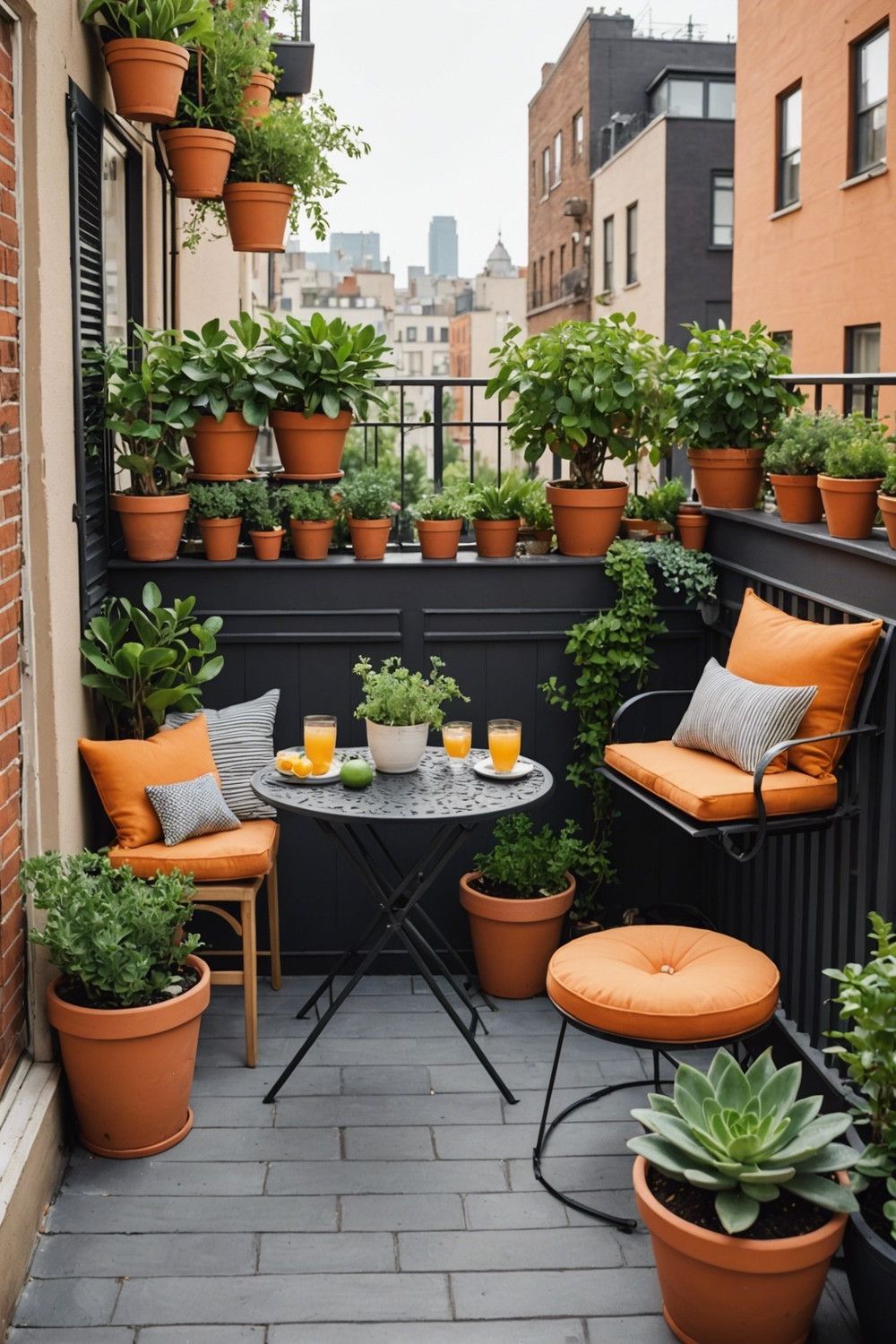 Small Balcony Green Oasis Ideas