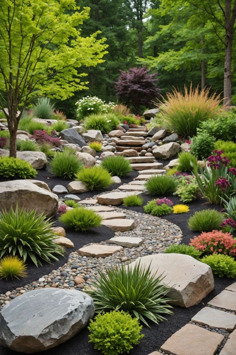 Pair Native Plants with Rock Gardens