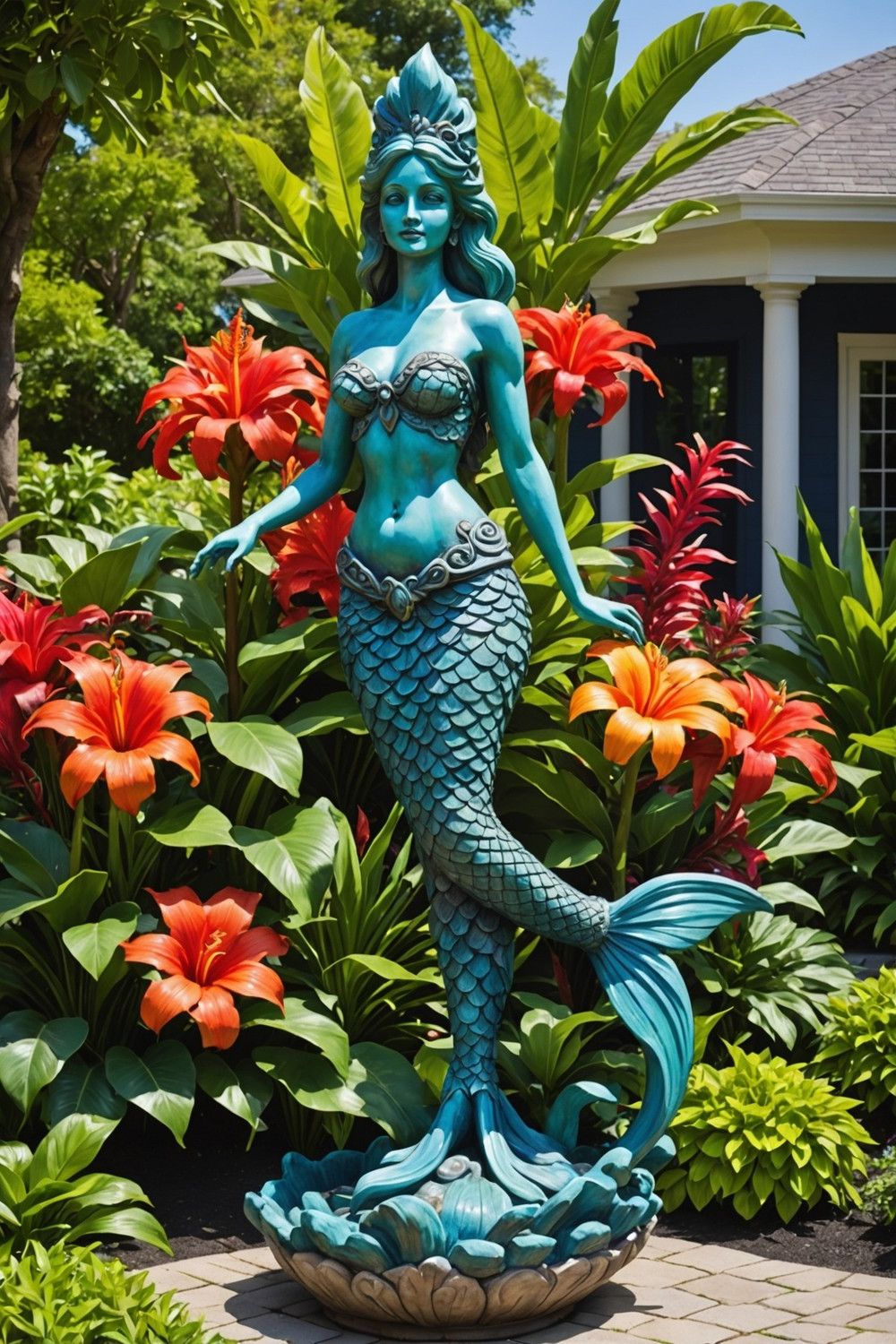 Eye-Catching Garden Statues