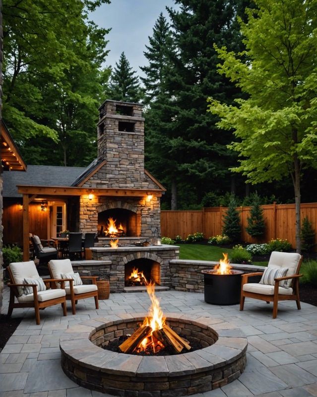 Build a Fire Pit or Outdoor Fireplace