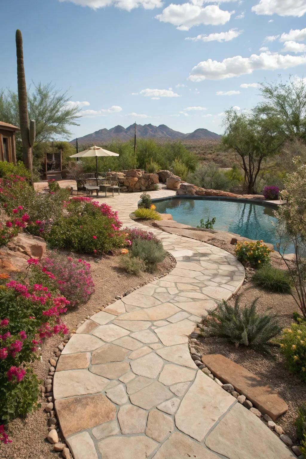 Design Natural Stone Pathways