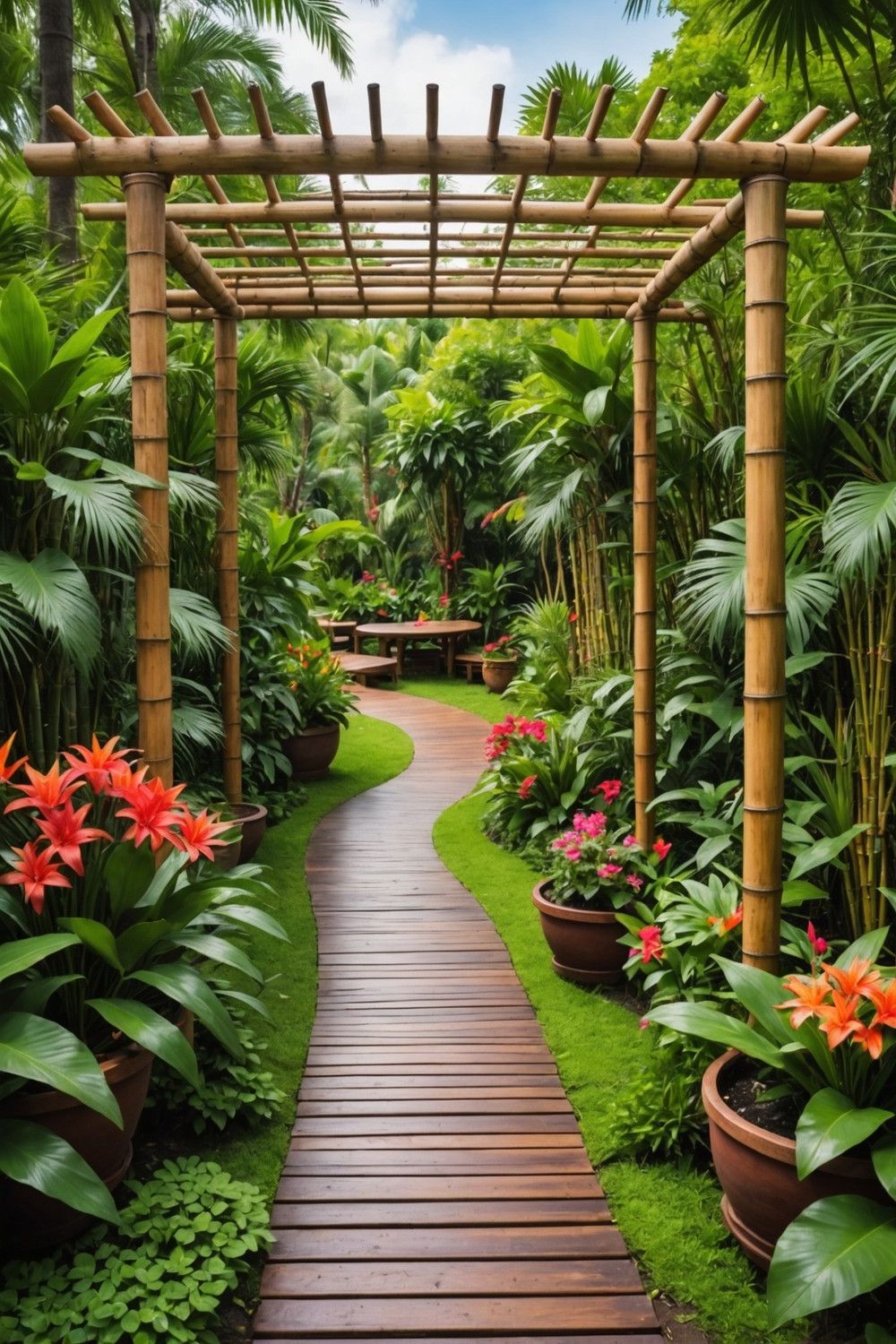Natural Touches with Bamboo and Wood