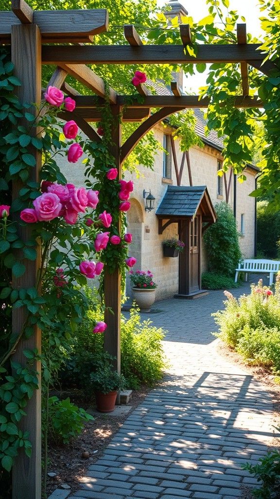 Add Vertical Interest with Climbing Plants