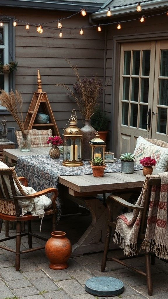 Vintage Decor for Boho Charm