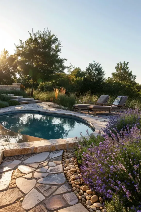 Relaxing Poolside Oasis Ideas